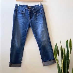 Lucky Brand Sweet'n Straight Cropped Denim